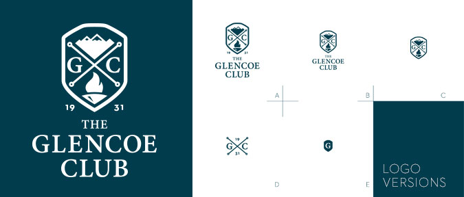 The Glencoe Club's new identity 